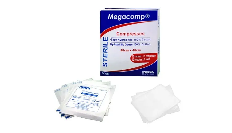 Compresses en gaze