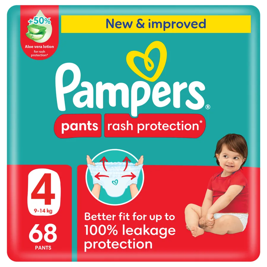 PAMPERS PANTS S4 9-14KG B/8