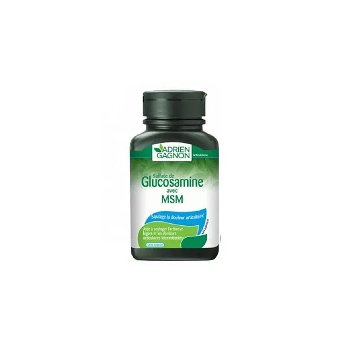 ADRIEN GAGNON Glucosamine Avec MSM 30 Comprimes