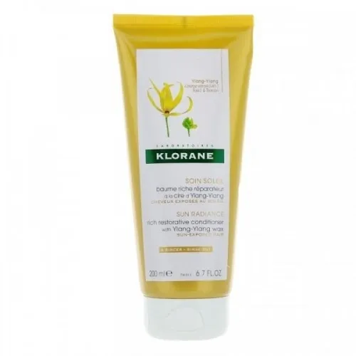 KLORANE Soin Soleil Baume Riche Réparateur à la cire d’Ylang-Ylang 200ml