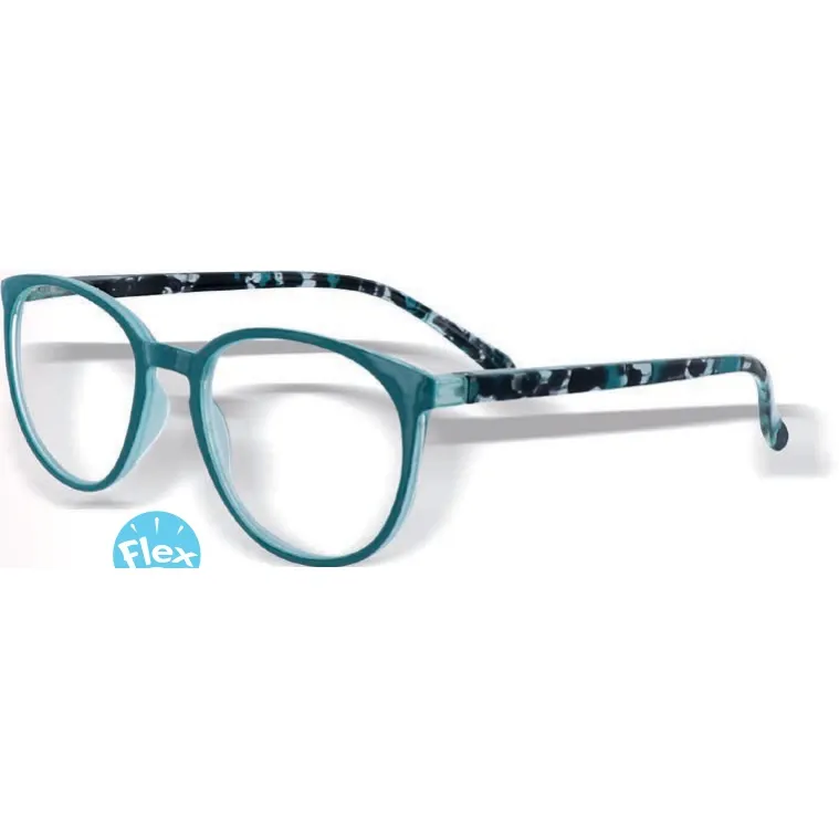 Steele Lunettes de lecture Abstrait Emeraude +3.50