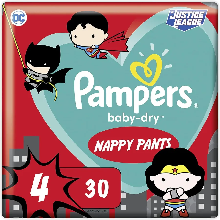 PAMPERS PANTS SUPER HERO 9-14KG S4 24P