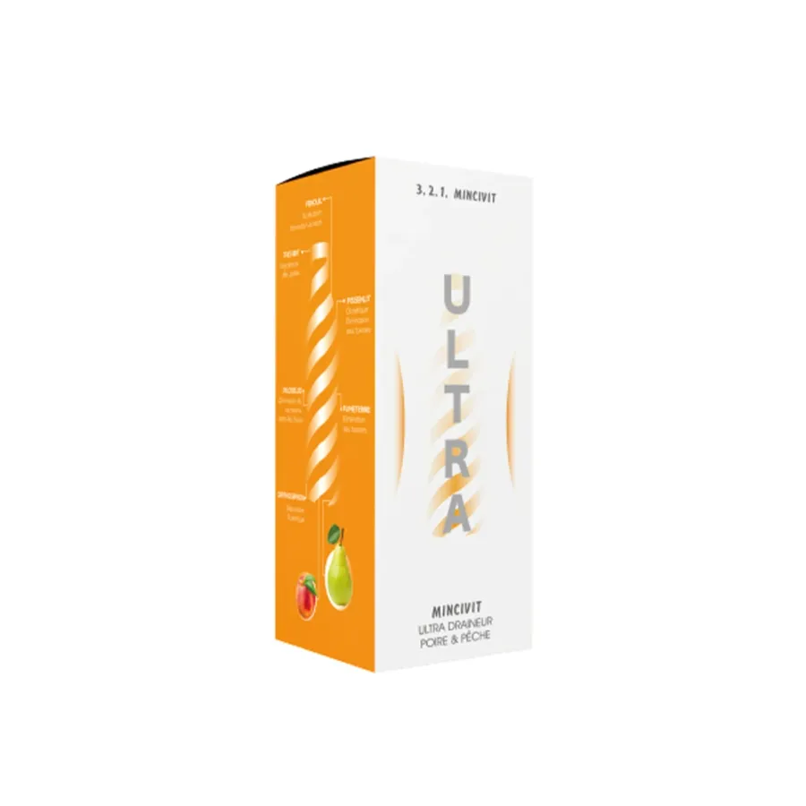 VITAL ULTRA DRAINEUR POIRE & PECHE MINCIVIT1 250ML