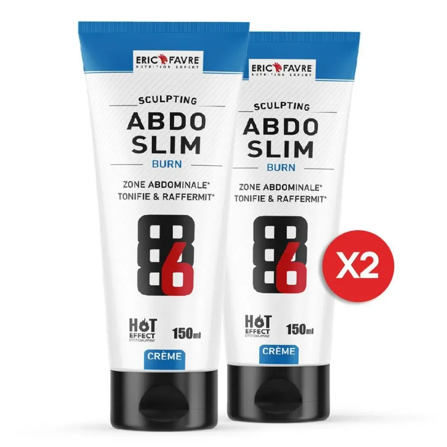 Abdo Slim Crème Lot de 2