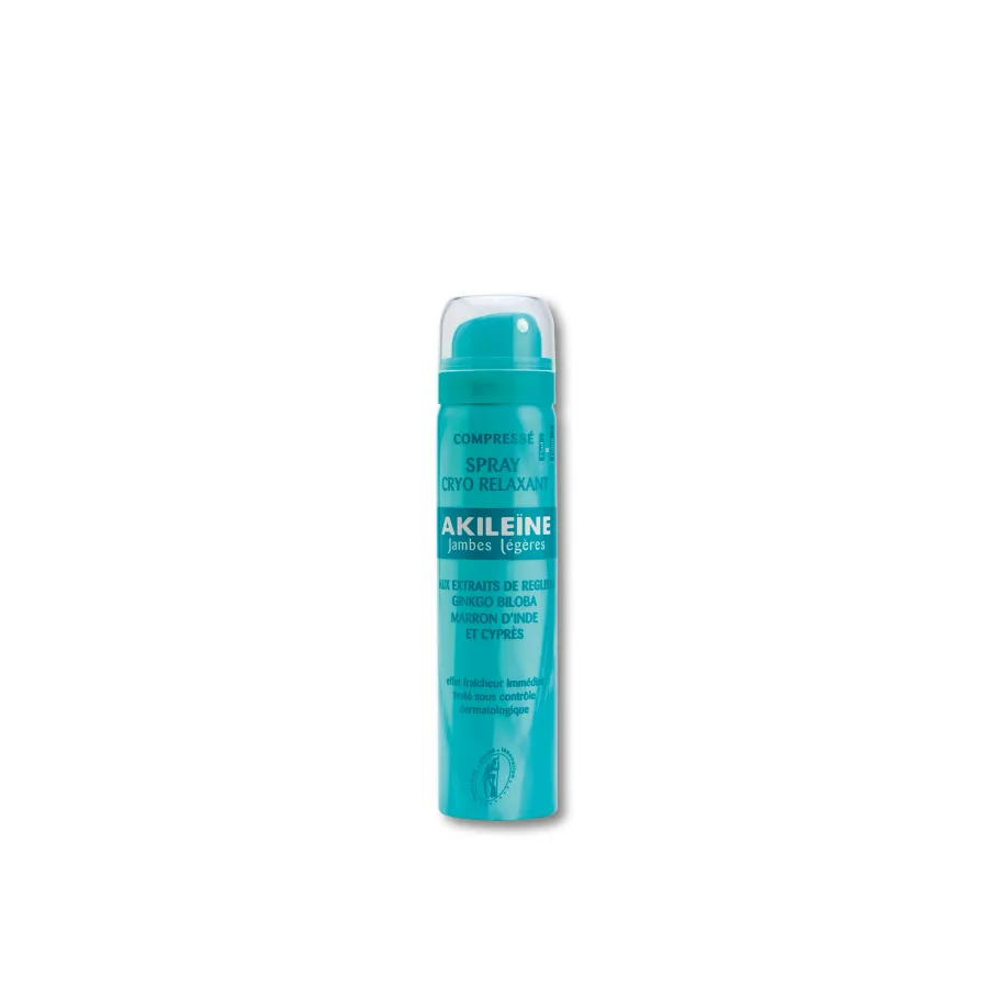 Akileine SPRAY CRYO RELAXANT JAMBES LÉGÈRES