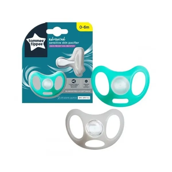 Tommee Tippee Advanced 2 Sucettes Sensible En Silicone 6-18M