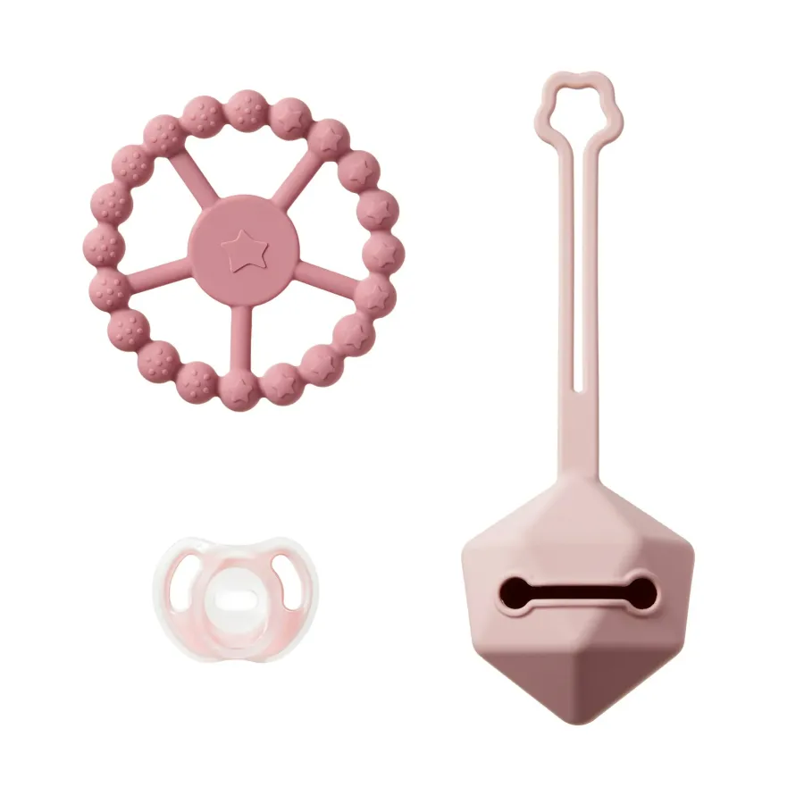 Coffret Réconfort en Silicone Rose