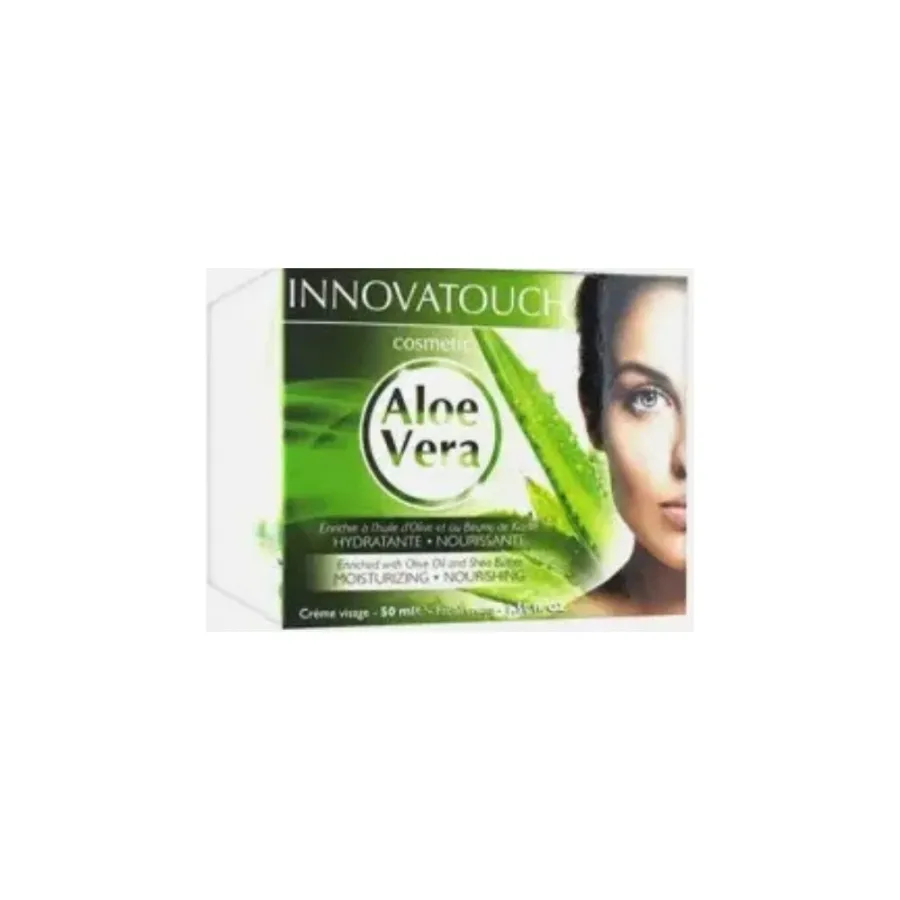 Innovatouch Crème visage aloe vera 50ml