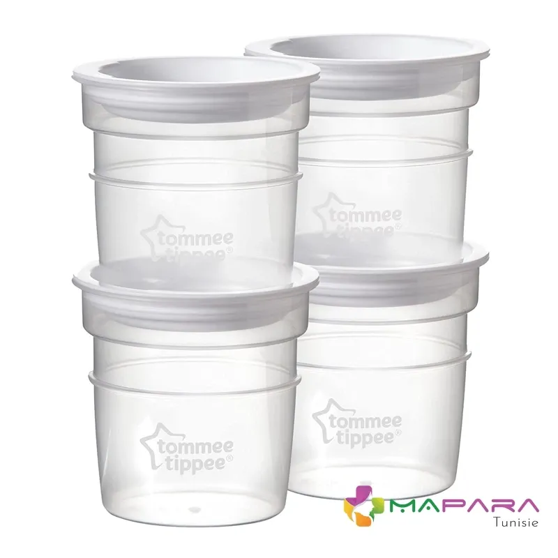 Tommee Tippee Pots de conservation x 4