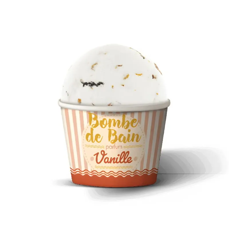 Les Petits Bains de Provence Bombe De Bain Vanille 100Gr