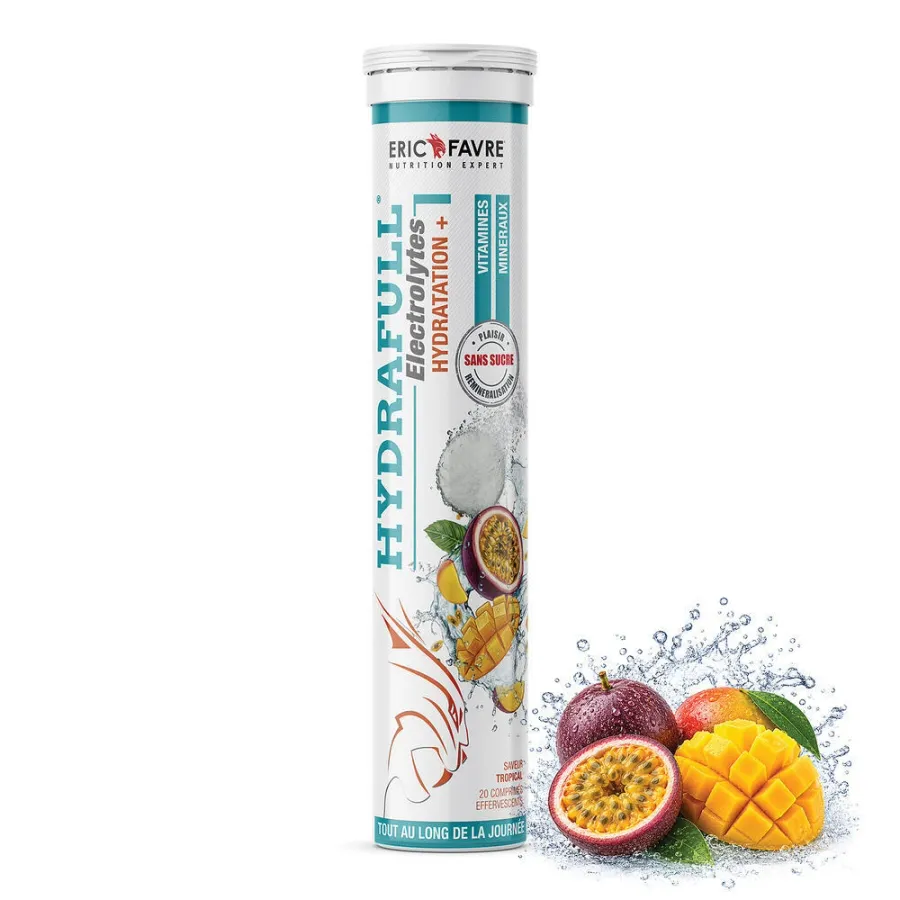 Hydrafull Electrolytes: Minéraux et vitamines pour sportifs et seniors