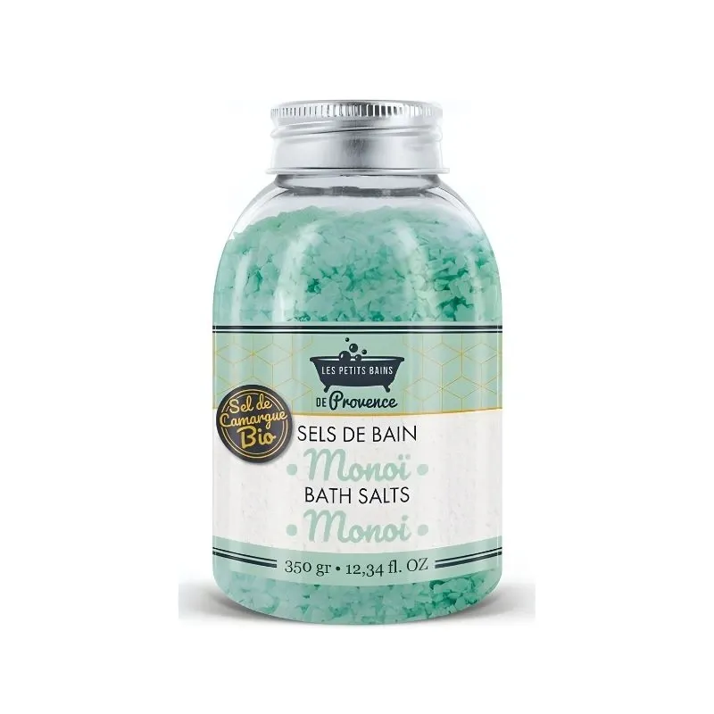 Les Petits Bains de Provence Sel De Bain Monoi 350Gr