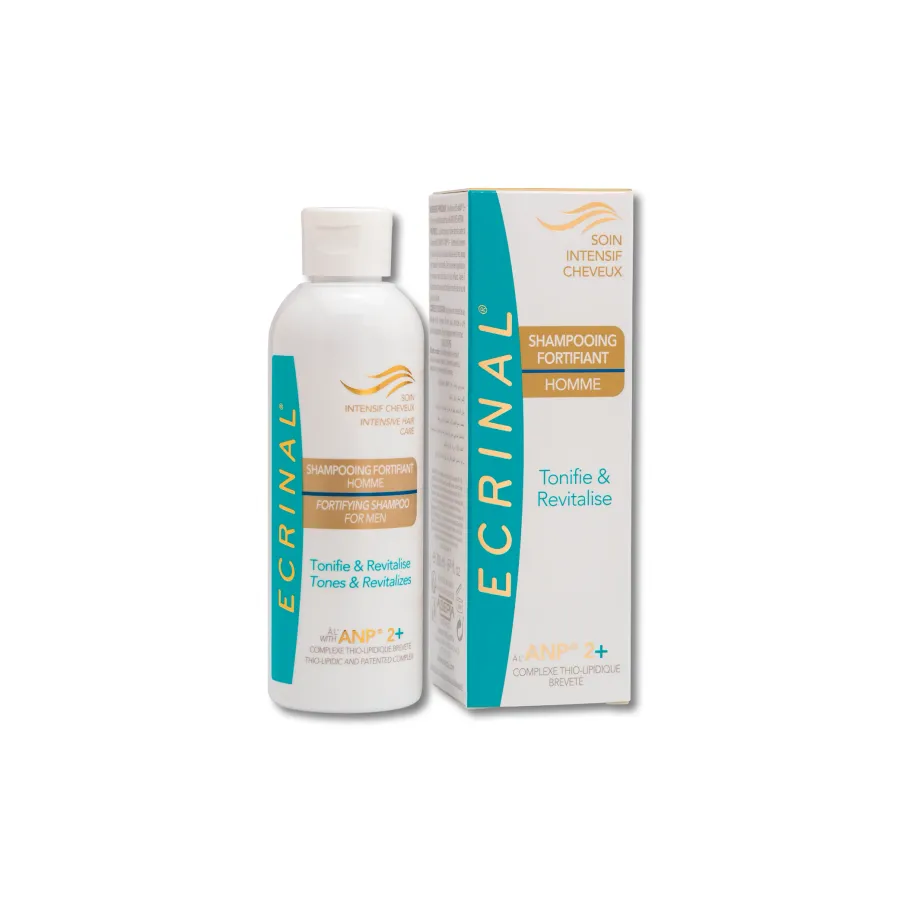 Ecrinal SHAMPOOING FORTIFIANT HOMME A L’ANP®2+ – CHEVEUX CLAIRSEMÉS