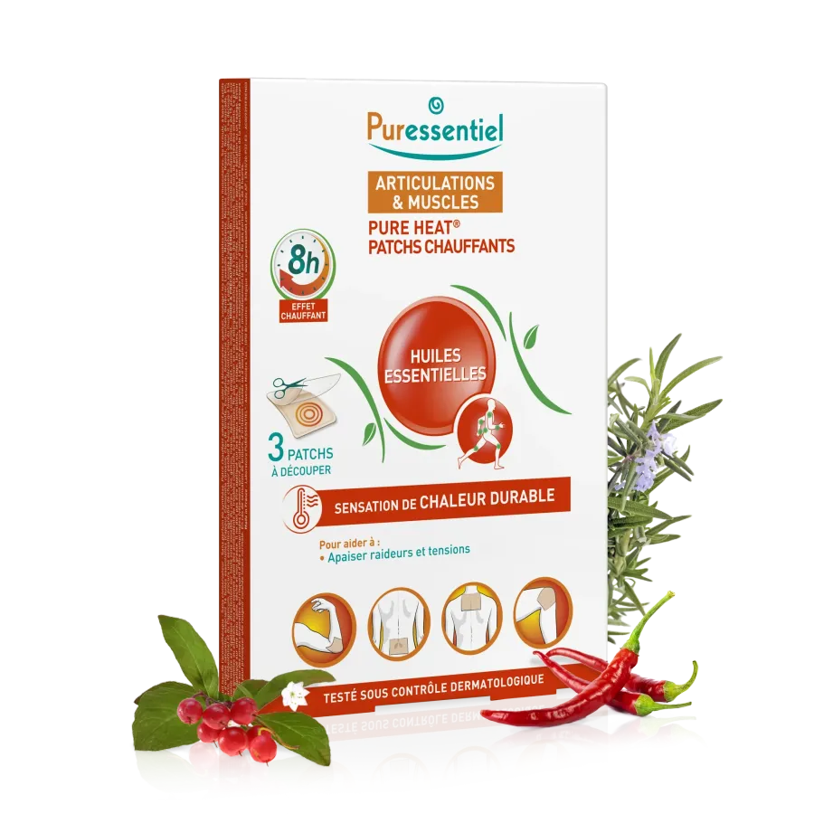 Patchs chauffants Pure Heat® Articulations & Muscles