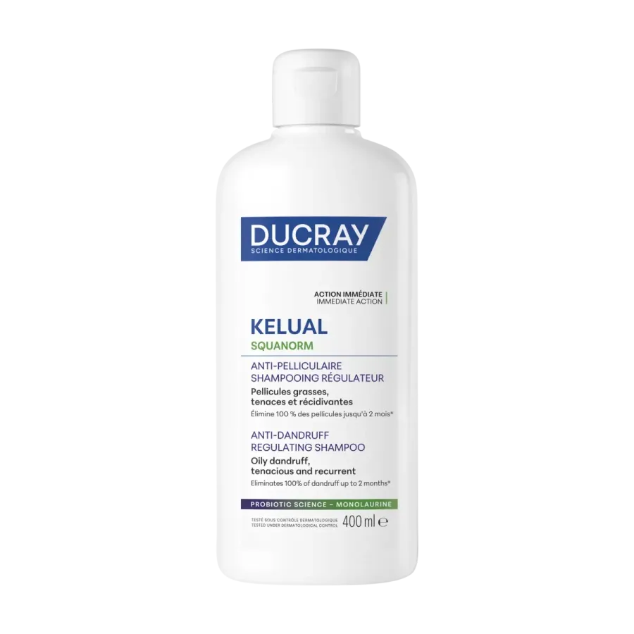 Kelual SQUANORM Shampooing Régulateur Anti-pelliculaire