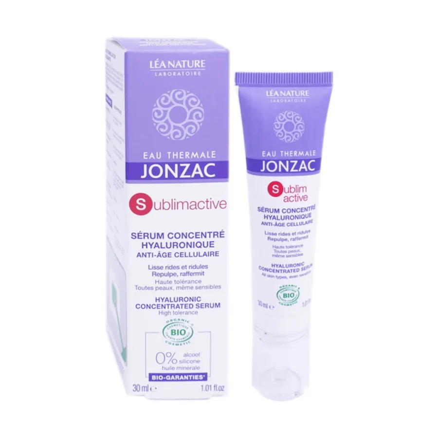 Jonzac Sublimactive Serum Concentre Hyaluronique Anti Age 30ml