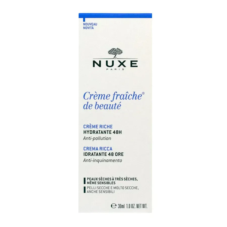 Nuxe Crème Fraîche De Beauté Riche Peaux Sensibles 50ml