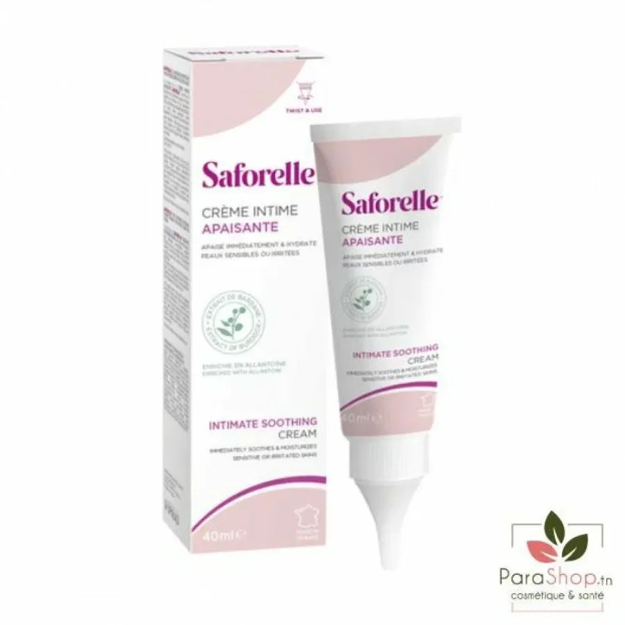 SAFORELLE CREME APAISANTE PEAUX SENSIBLES OU IRRITEES 40ML