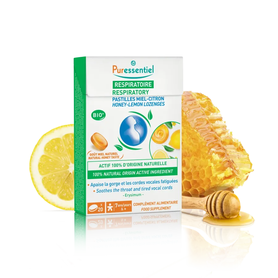 Pastilles Respiratoire Miel-Citron
