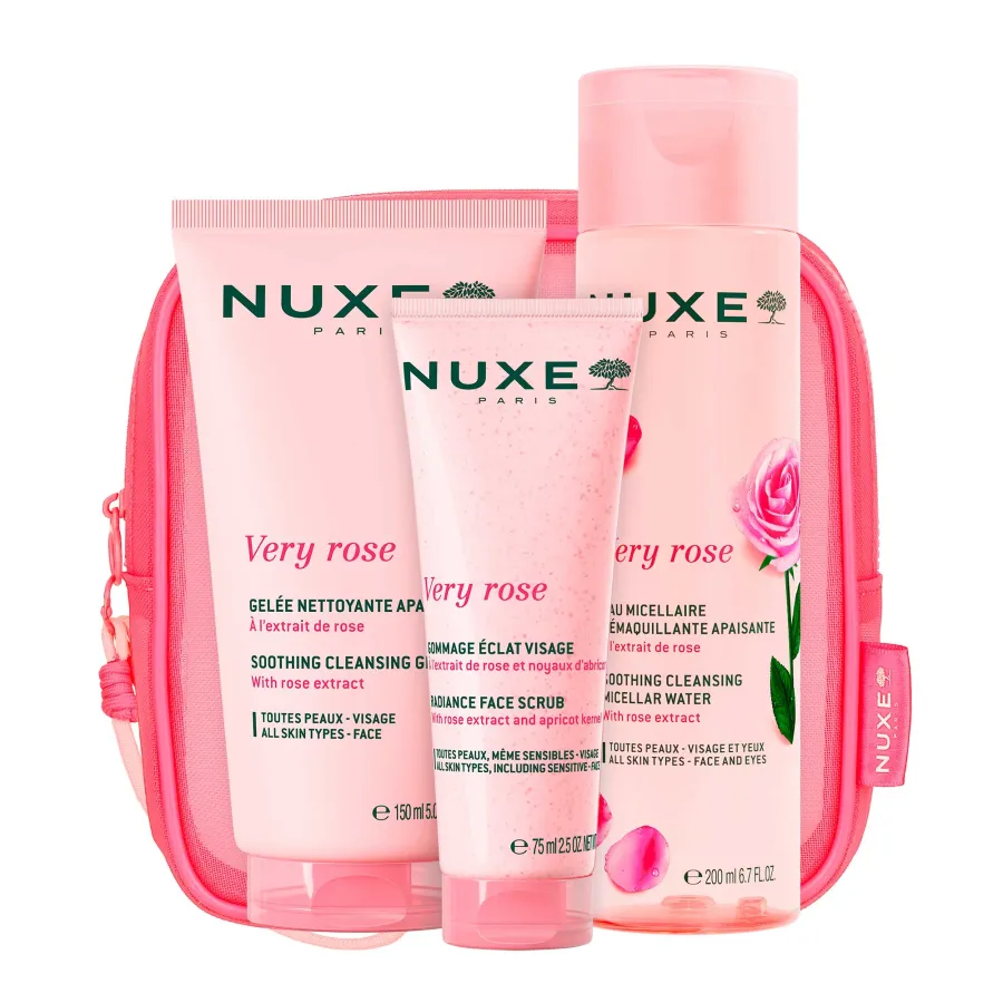 Routine Exfoliante et Nettoyante Visage, Very Rose