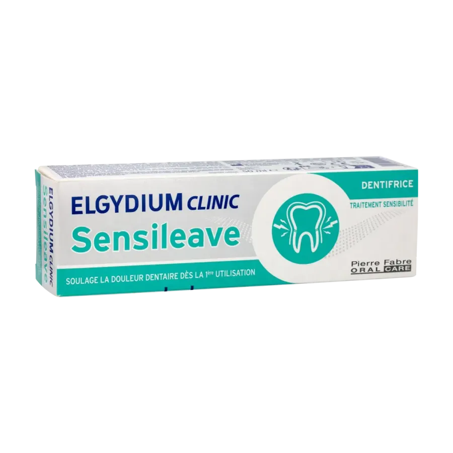 ELGYDIUM Clinic ELGYDIUM Clinic Sensileave - dentifrice sensibilité dentaire