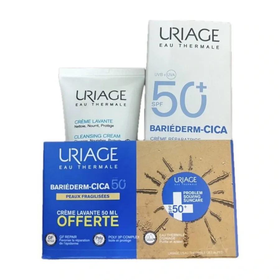 BARIEDERM-CICA - CRÈME RÉPARATRICE AU CUIVRE-ZINC SPF50+ 40 mL Tube