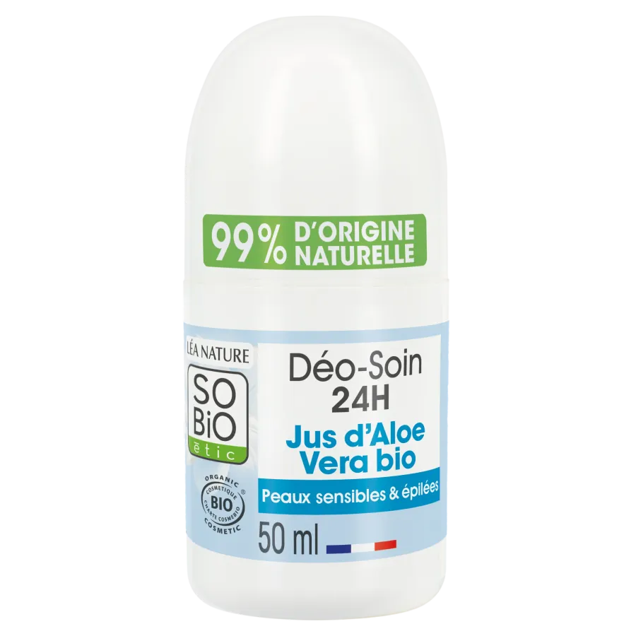 Déo-soin rechargeable Tolérance + Aloe Vera bio