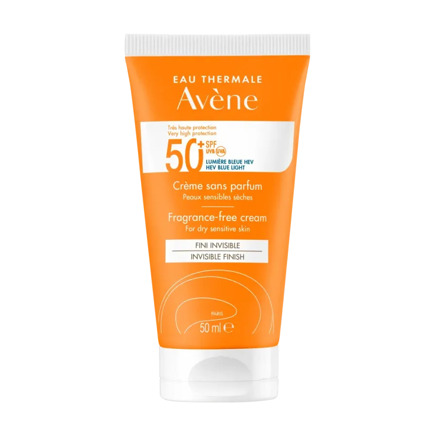 Soins solaires - Peaux sensibles Crème sans parfum SPF 50+