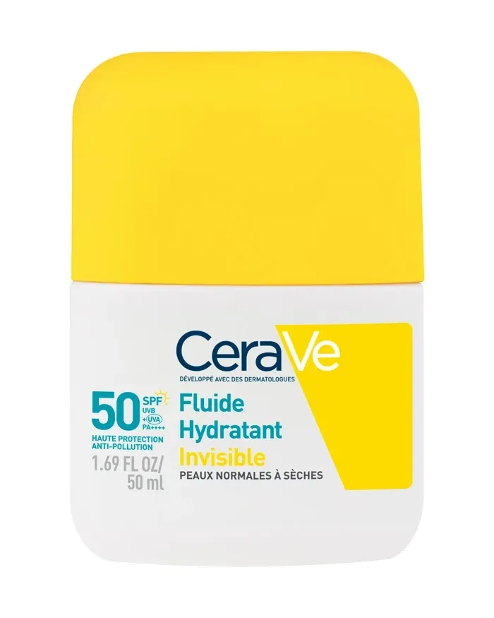 Fluide Hydratant Invisible SPF50 Haute Protection