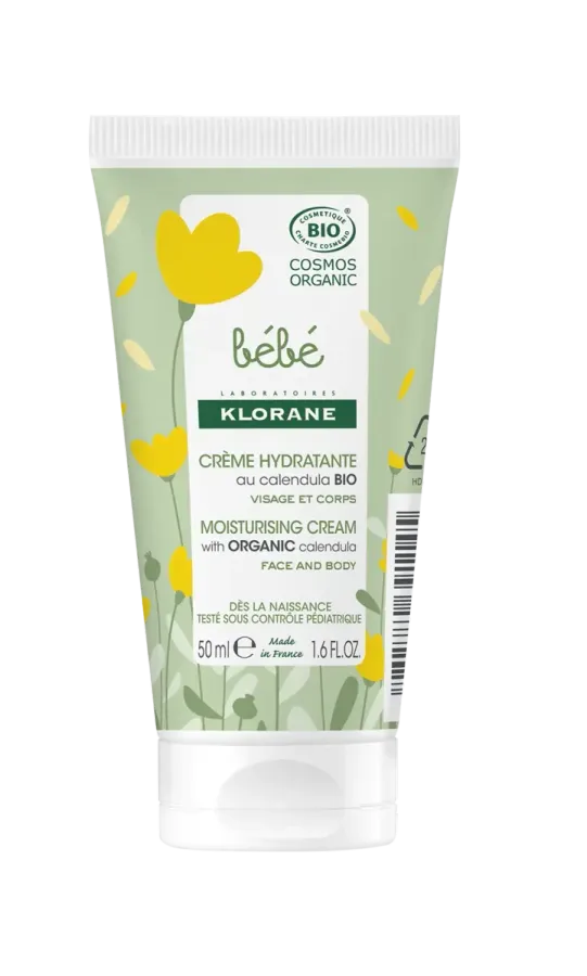 Bébé Crème hydratante certifiée BIO