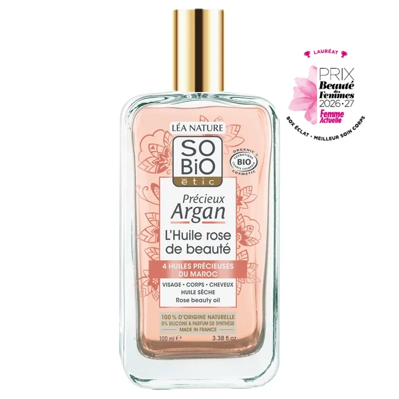 Huile Rose de beauté