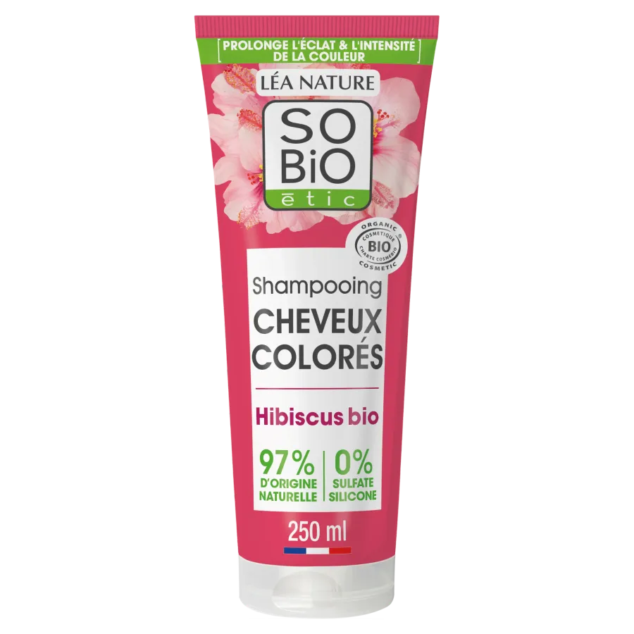 Shampooing Cheveux colorés - Hibiscus bio
