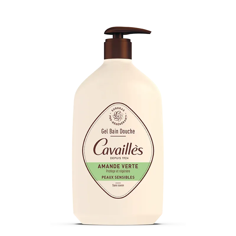 Gel Bain Douche Amande Verte 400 ml - 1L