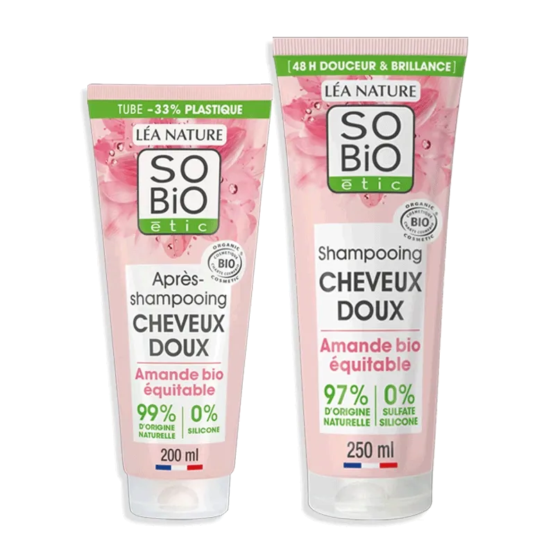 Routine Cheveux doux - Amande Bio