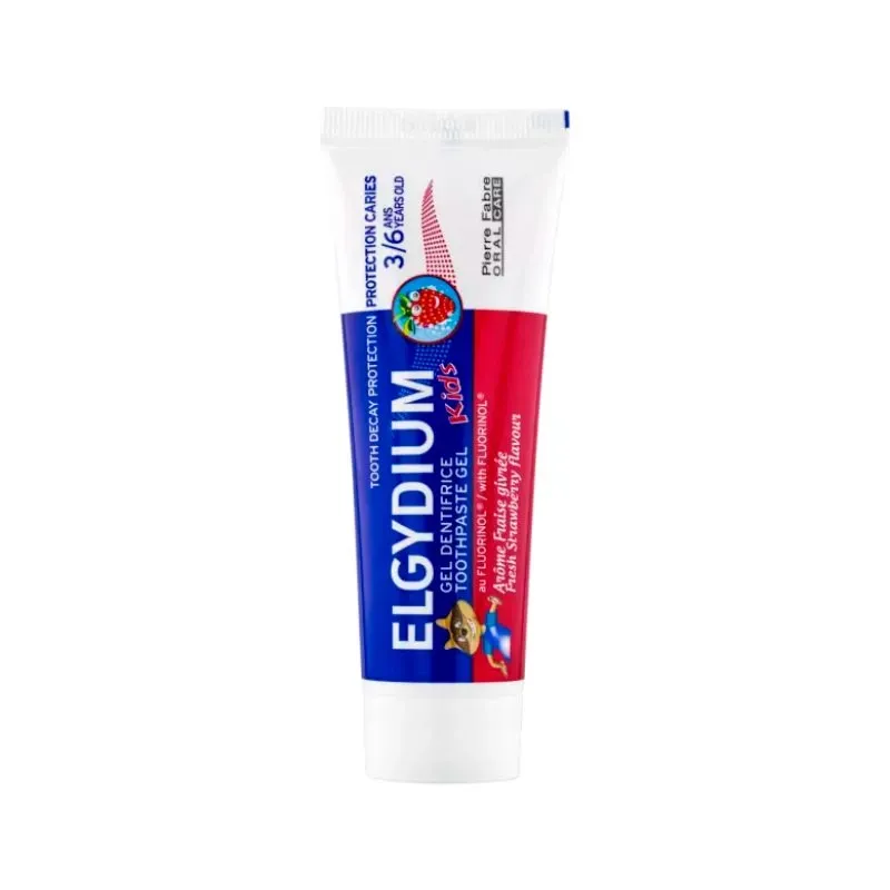 Elgydium Dentifrice Kids Fraise 3/6 Ans