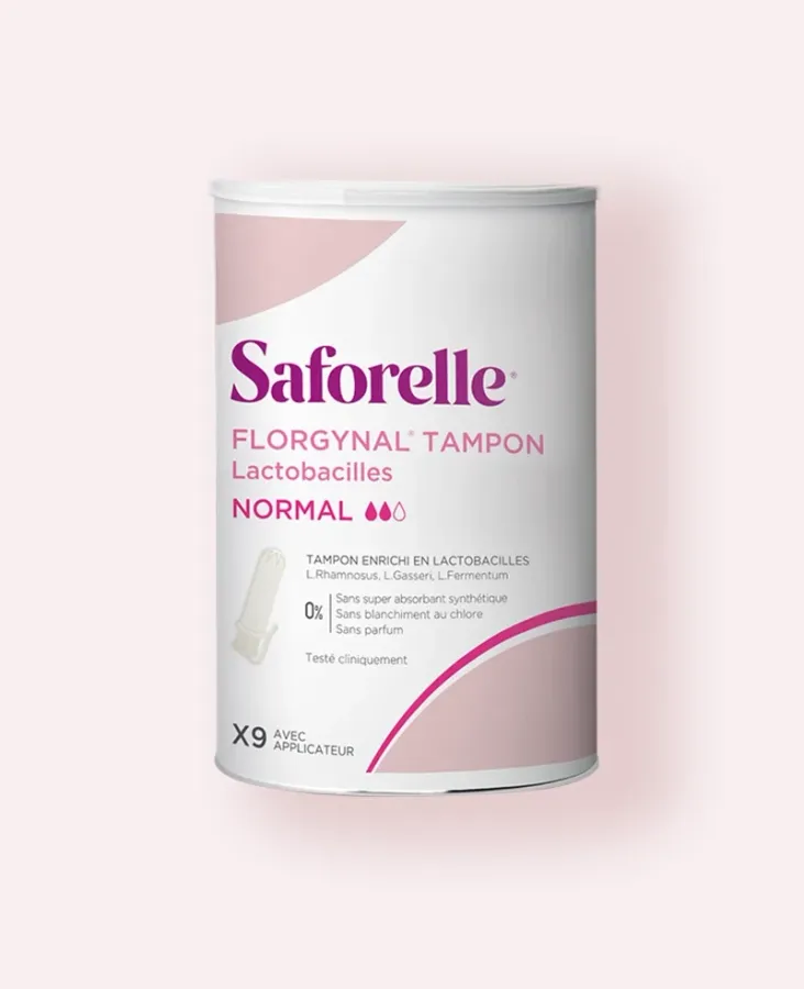 Tampons Florgynal® enrichis en lactobacilles Sans Applicateur / 8 Super
