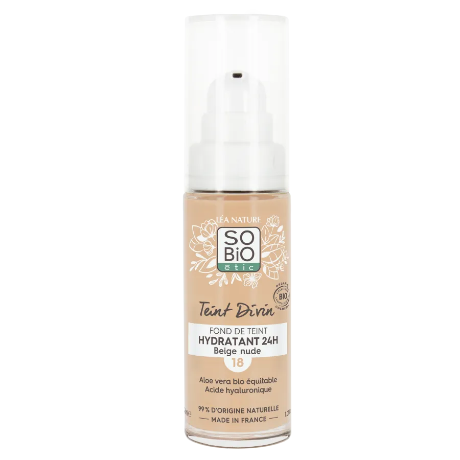 Fond de teint hydratant 24h - Beige nude