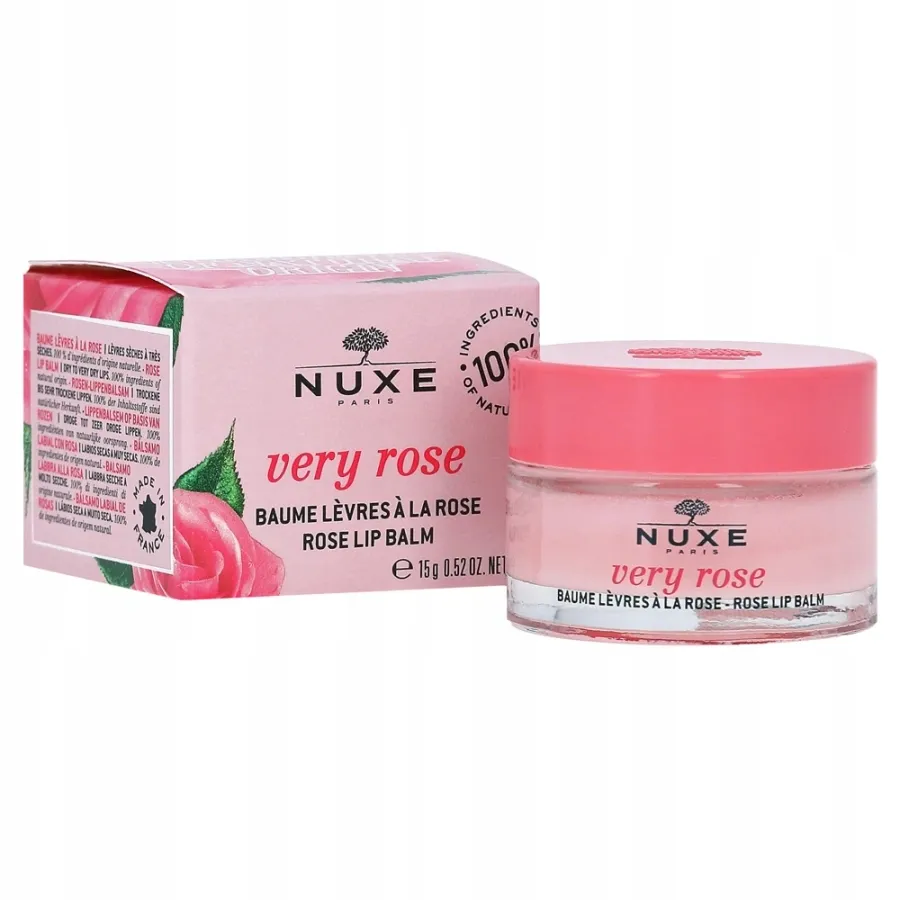 Baume lèvres à la rose