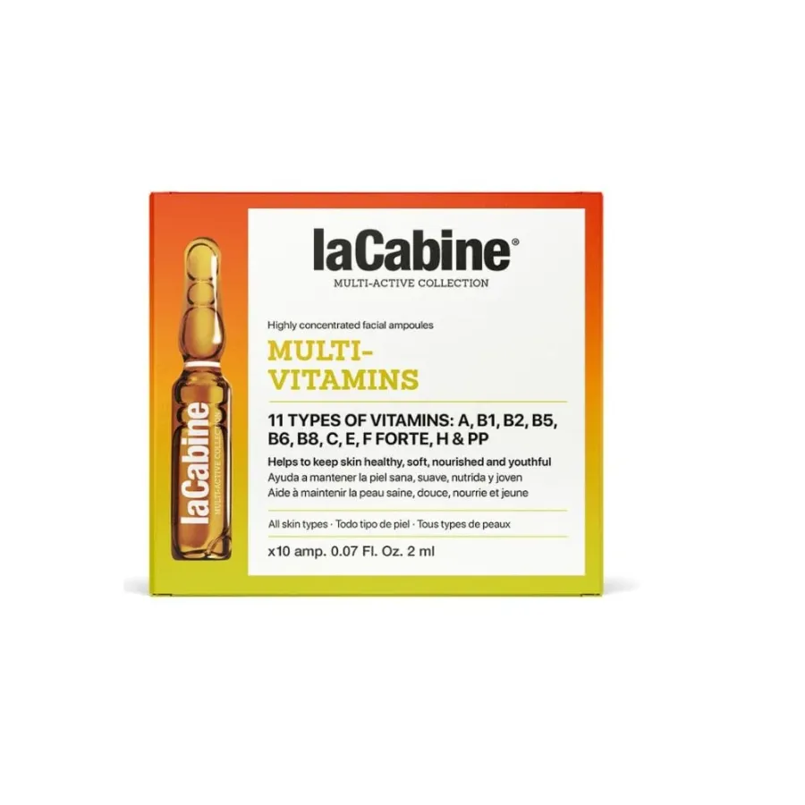 La Cabine Ampoules Multi-Vitamines 10X2ml