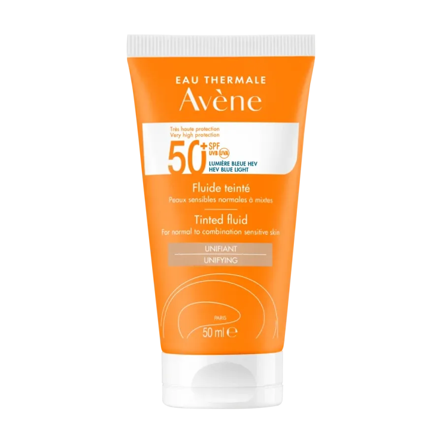 Soins solaires - Peaux sensibles Fluide teinté SPF 50+