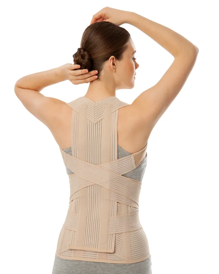 Corset Dorsolombaire Elastique (Hauteur Ajustable) Code 140