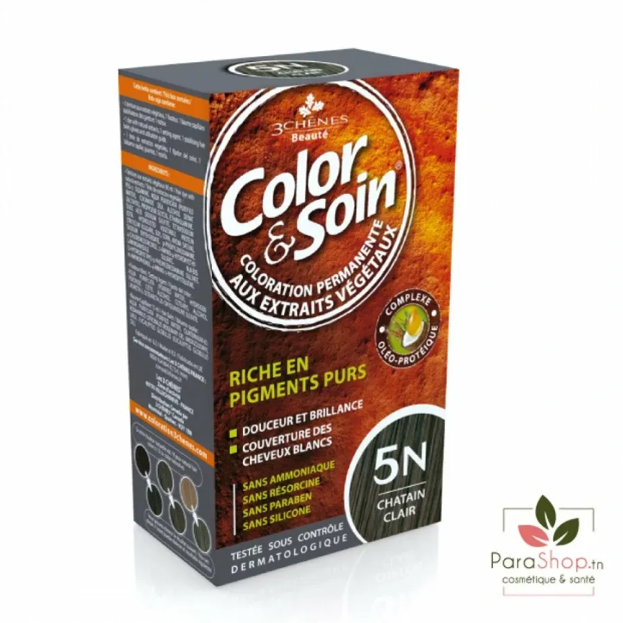 Color & Soin Coloration Chatain Clair 5N
