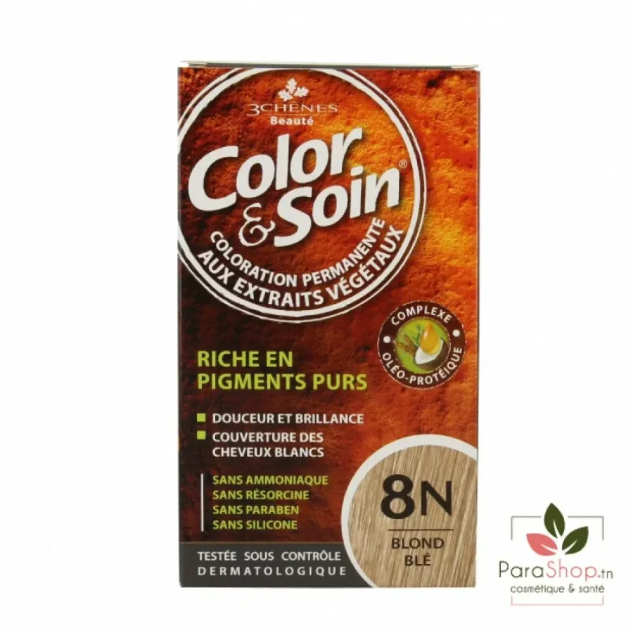 Color & Soin Coloration Blond Blé 8N