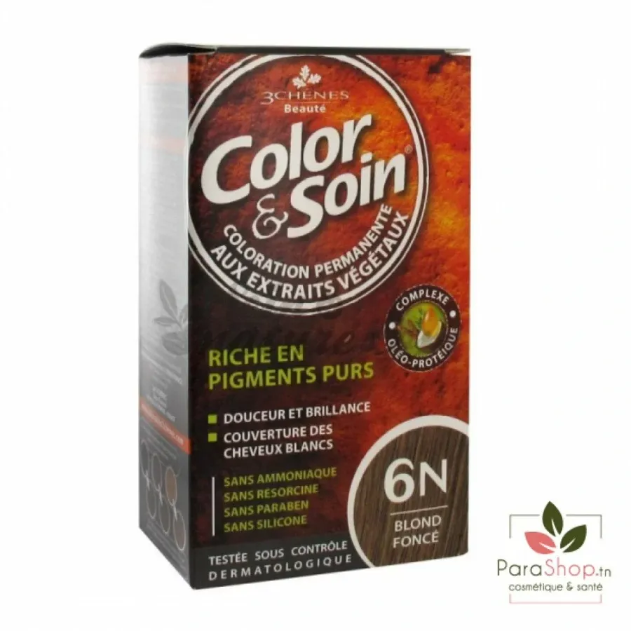 Color & Soin Coloration Blond Foncé 6N