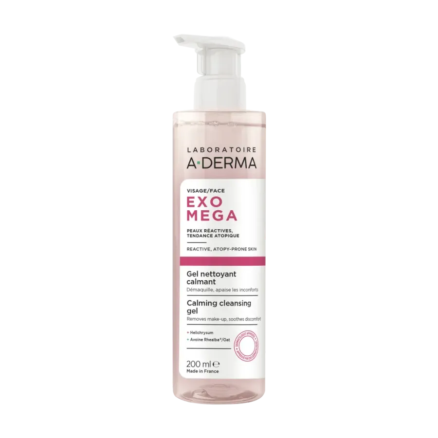 EXOMEGA Gel nettoyant calmant
