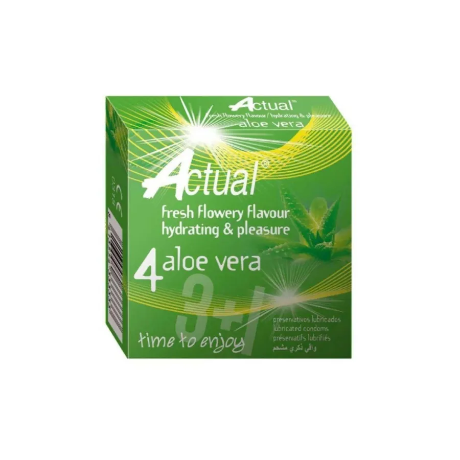 Preservatif Actual Aleo Vera Bt/4