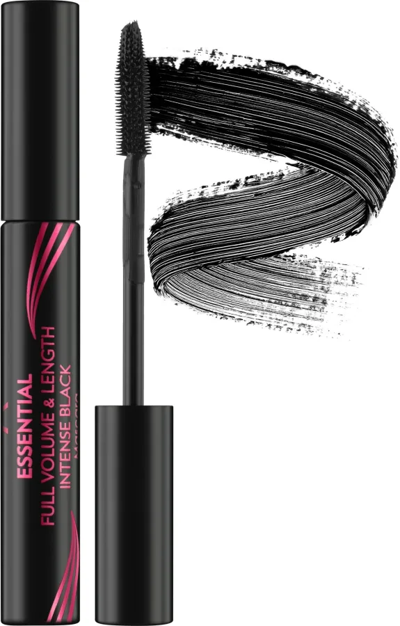 GOLDEN ROSE MASCARA ESSENTIAL FULL VOLUME & LENGTH INTENSE BLACK 9ML