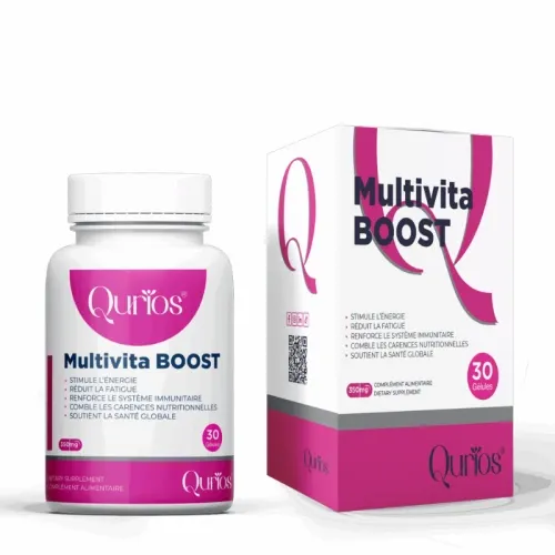QURIOS MULTIVITA BOOST 30 GELULES