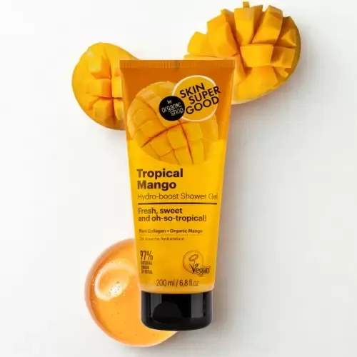 ORGANIC SHOP GEL DOUCHE HYDRATANT MANGUE TROPICALE 200ML
