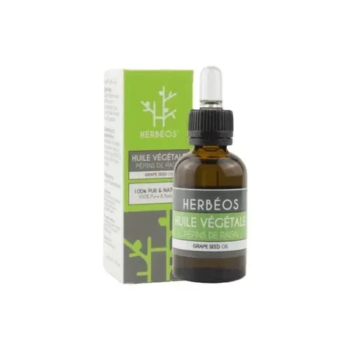 HERBEOS HUILE VEGETALE PEPINS DE RAISIN 30ML
